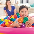 thumbnail image 4 of Intex 100-Pack Large Plastic Multi-Colored Fun Ballz For Ball Pits (6 Pack), 4 of 6
