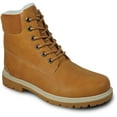 thumbnail image 1 of kozi Men Comfortable Winter Boot TIME Fur Lined Lace Up Wheat, 1 of 7