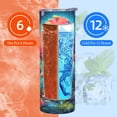 thumbnail image 4 of Waldeal Multi Mushrooms Tumbler with Lid, 20oz Stainless Steel Vacuum Insulated Travel Cup Coffee Mug, 4 of 9