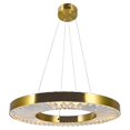 thumbnail image 1 of Lustre à LED avec Finition en Laiton, 1 of 6