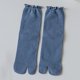 thumbnail image 1 of Calcetines de dos dedos con orejas de madera, calcetines de dos dedos, calcetines con dedos, calcetines de algodón, transpirables, hasta media pantorrilla, color sólido, dos dedos, chanclas, 1 of 6