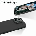 thumbnail image 4 of Entronix Silicone Case designed for iPhone 17 Liquid Silicone Case, Black, 4 of 6