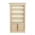 thumbnail image 1 of Miangastore Miniature Display Case Solid Wood for DIY Enthusiasts 1Set, 1 of 9