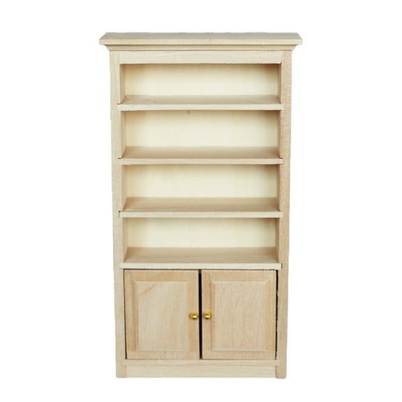 Raindrops Light Yellow Mini House Simulation Cabinet Wood For Childrens Play 1Pcs 6.2X3.4X1.3in