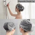 thumbnail image 2 of Gorros de Ducha Impermeables BRILLAR Transparentes 100 Piezas, 2 of 3