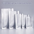 thumbnail image 3 of Cateissary 100 Uds bolsa de vacío de papel de aluminio con parte abierta bolsas de sellado de carne cocida para alimentos bolsas de embalaje Almacenamiento y organización del hogar 14*20cm, 3 of 6