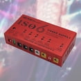 thumbnail image 4 of GLFILL Guitar Pedals Power Supply for MOSKYAUDIO Isolate 6 Power Supply Fully Isolated 6-Way UK, 4 of 8