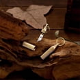 thumbnail image 4 of Multi-Function Brass Keychain Package Opener - Portable Capsule Pendant Knife with Secure Lock | Travel Office Daily Tool, 4 of 6