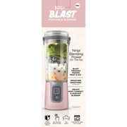 Ninja Blast Portable Personal 18 Oz Blender w/ Leak Proof Lid & Easy Sip Spout, Rechargeable Base, BC150PK Pink
