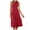 Red, variant on IROINNID Wedding Guest Dresses for Women Evening Night Party Dress Summer One Shoulder Sleeveless Solid Color Ruffle Hem Flowy Pleated Elegant Formal Dress,Red