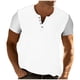 thumbnail image 1 of Camisetas Casuales de los Hombres Coloridos Cuello Redondo Manga Corta, 4 Botones Placa Músculo Camiseta para el Uso Diario, de Negocios, Fiesta Y Hogar, 1 of 8