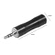 thumbnail image 4 of Estéreo 3,5 mm macho a mini XLR 3 pines macho micrófono micrófono adaptador de audio conector, 4 of 7