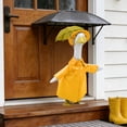 thumbnail image 4 of Waterproof Raincoat Set for Porch Goose - Complete 3-Piece Rainwear with Umbrella - Outdoor Weather Protection for Garden Statues, 4 of 6
