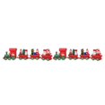 thumbnail image 1 of Kearding Madera Navidad Tren Decoración Camión Juguete Clásico Festival Fiesta Adorno Al aire libre Año Nuevo Regalo Niñas Adultos Type2 NO2, 1 of 6
