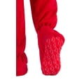 thumbnail image 4 of Footed Pajamas - Bright Red Infant Hoodie Fleece One Piece - Infant - XLarge (Fits 12-18mos.), 4 of 4