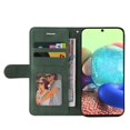 thumbnail image 4 of Case for Samsung Galaxy A72 5G/4G Leather Wallet Book Flip Folio Stand View Cover - Green, 4 of 5