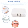 thumbnail image 3 of Denture Bath Case Bath Case Brush Retainer Box Holder Soak Container for Travel, 3 of 6