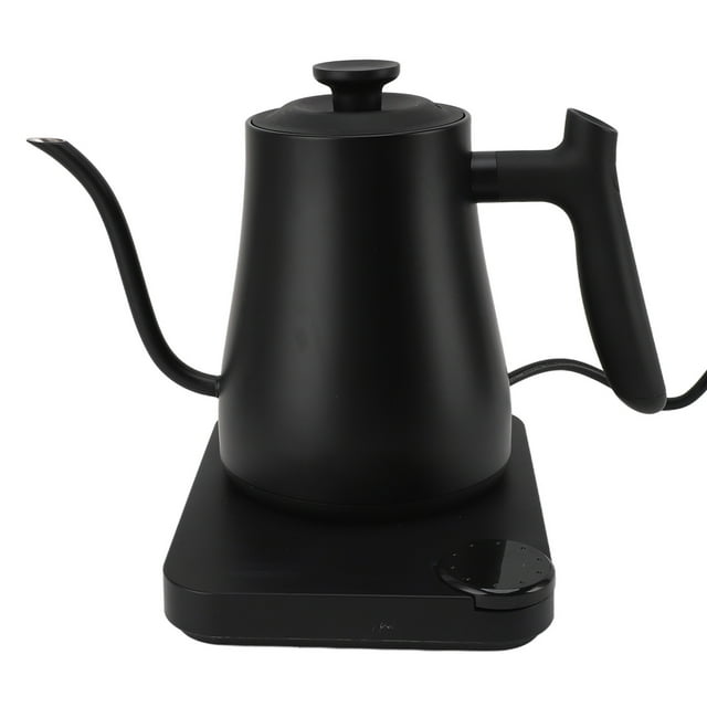 Gooseneck Electric Kettle with Variable Temperature Control, 1200W High Power Heating, HD Display, Anti Dry Burning
