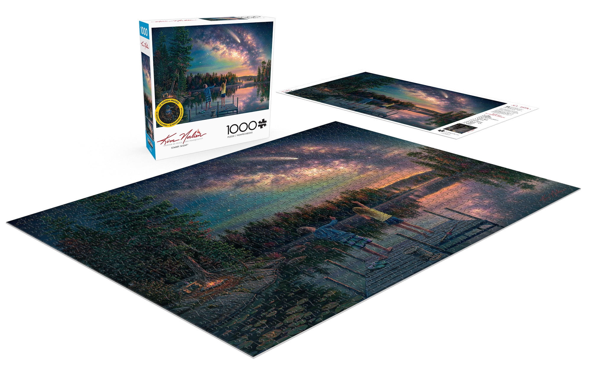 Buffalo Games 1000-Piece Kim Norlien Starry Night Adult Interlocking Jigsaw Puzzle