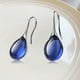 thumbnail image 3 of Pendientes colgantes de mujer de Azul Sunnimix Pendiente del perno prisionero de las muchachas, 3 of 7