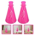 thumbnail image 4 of WEUVEB 1Pair Rosy Plastic Cheer Megaphones Loud Noise Makers for Outdoor Activities and Sports Gatherings, 4 of 9