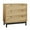 Light Oak-1, variant on Glavbiku Black 2-Door Sideboard with Curve Line Door,Gold Handle - Living Room Accent Cabinet,31.4"L