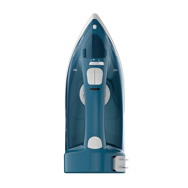 Plancha Black & Decker de Vapor Suela de Acero Inoxidable con Cable Retráctil Verde