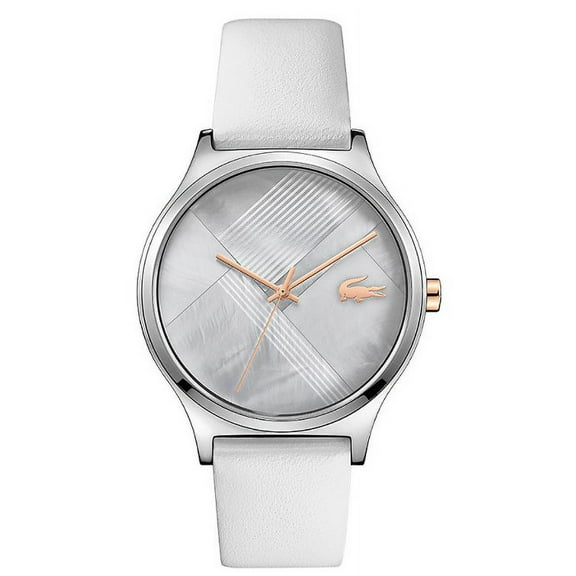 LACOSTE 2001146 NIKITA GREY DIAL GREY LEATHER BAND WOMENS WATCH