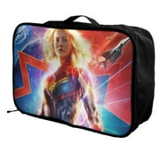 Portable Luggage Bag Trolley case hanging bag Captain Marvel