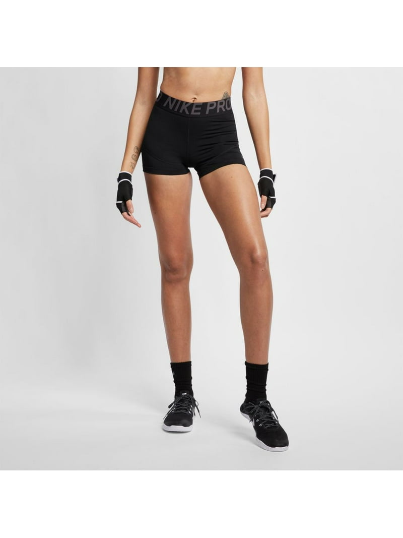 Nike Women's Pro 3" Training Short (Black/ Thunder Grey, - Walmart.com