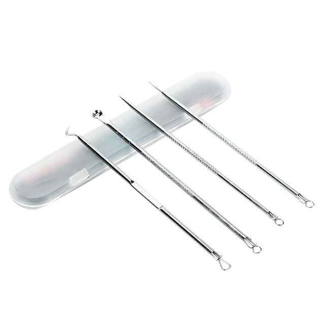 WREESH Cell Clip Acne Needle Tweezers Acne Removal And Fat Removal Blackhead Needle Acne Tool Set
