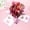 B1_Pink 8.6x6.97in, variant on Paper Love 3D Pop Up Greeting Card, Cherry Blossom, for Spring, Mothers Day, All Occasion - 5" x 7" Cover - Includes Envelope and Note Tag