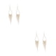 thumbnail image 1 of Minnieouse 1 par de pendientes colgantes, borlas de cadena larga, accesorios de joyería en forma de gota de agua, decoraciones de moda para Oro 2piezas, 1 of 6