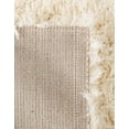 thumbnail image 7 of Unique Loom Infinity Shag Collection Area Rug - Jinko (2' x 3' Rectangle Pearl/Ivory), 7 of 7