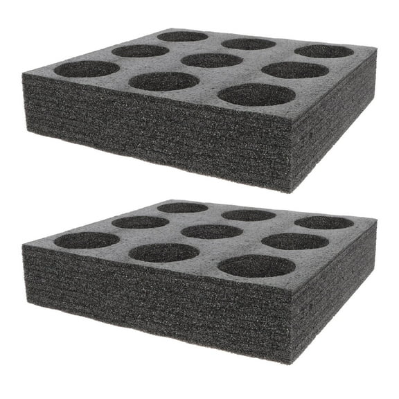 MEIBUTYUP 2-Pack Square Take Out Cup Holder Drink Carrier Tray for Home and Office Use and Portable