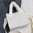 thumbnail image 3 of Bolso Mano Informal para Mujer Acolchado Gran Capacidad Con Correa Ajustable Elegante Hobo, 3 of 9