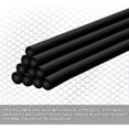 thumbnail image 3 of SIMOND STORE 2" Diameter x 12" Length Round Acetal Copolymer Rods - Standard Tolerance - Opaque Black Acetal Copolymer Rods - Delrin Rod (Pack of 3), 3 of 6