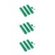thumbnail image 2 of Soidarity 3 Sets Tri Box Surfing SUP Surfboard Fin Plug Set con Tornillo Verde Type1 NO1, 2 of 6