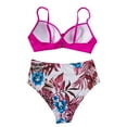thumbnail image 6 of RXRXCOCO High Waist Bikini Set Sexy Push Up Two Pieces Women Swimsuit, 6 of 11
