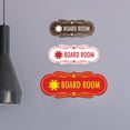 thumbnail image 2 of Signs ByLITA Designer Board Room Sign (Ivory/Dark Brown) - Large, 2 of 5