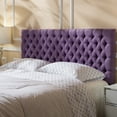 thumbnail image 4 of Christopher Knight Home Jezebel Headboard - Fully Upholstered, Queen / Full, Light Purple, 4 of 4