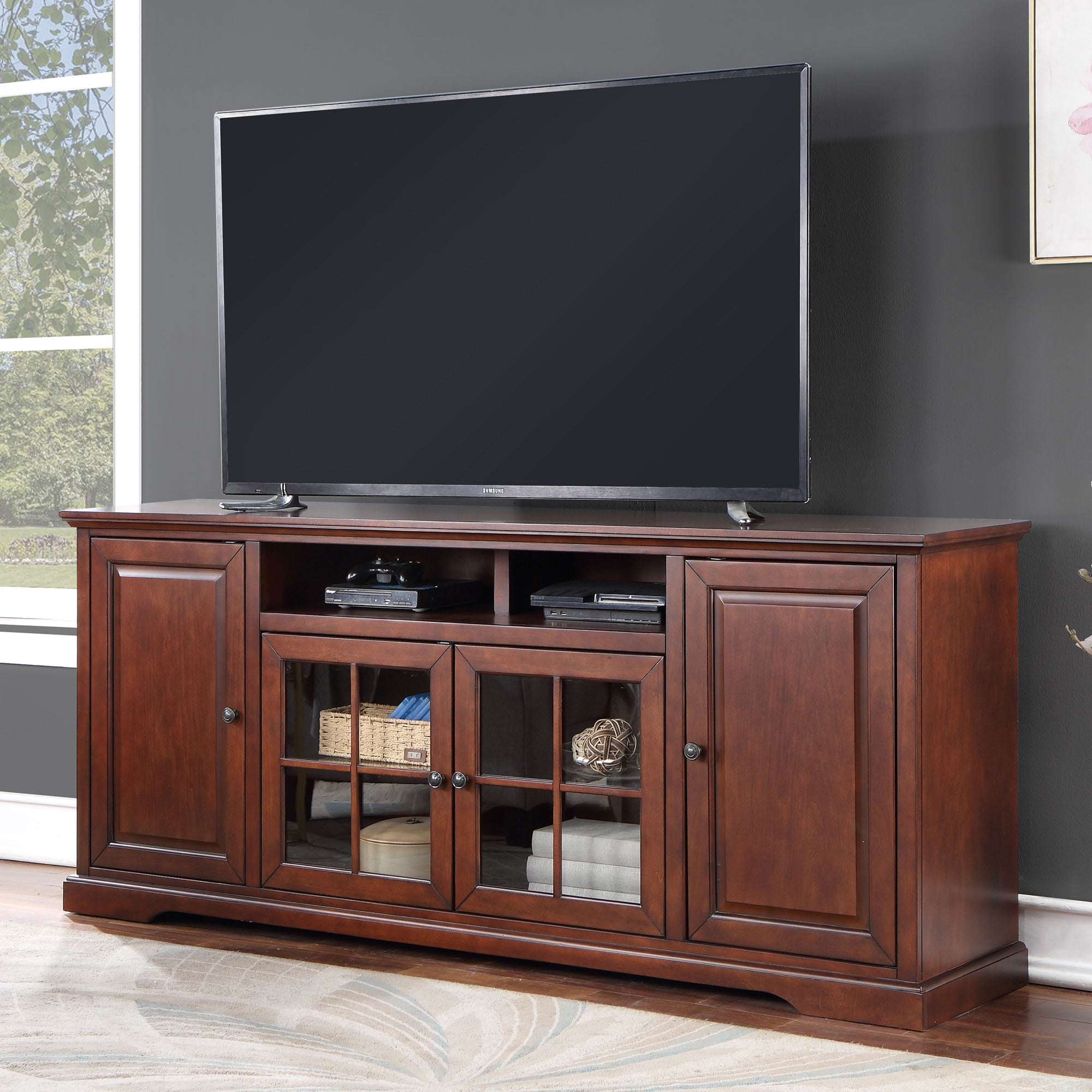 Bridgevine Home TV Stand for 75 Inch TV