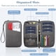 thumbnail image 2 of Funda para pasaporte, cartera Fintie Family, de nailon, con bloqueo RFID, 2 of 8