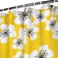 thumbnail image 3 of Pioneer Flower Floral Print Pattern Shower Curtain 72"x72" ,Bathroom Decorative Shower Curtains Set with 12 Hooks,Modern Waterproof Washable Shower Curtain, 3 of 6