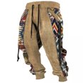 thumbnail image 2 of Pantalones largos Retro Y2k para hombre, sudaderas con capucha con cordón, pantalones de chándal Harajuku con estampado de patrón 3D, ropa deportiva informal de Hip Hop con bolsillo, otoño, 2 of 5
