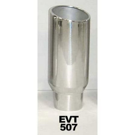 Pypes Performance Exhaust Exhaust Tip 5in x 7in 18in L Polished Weld-on