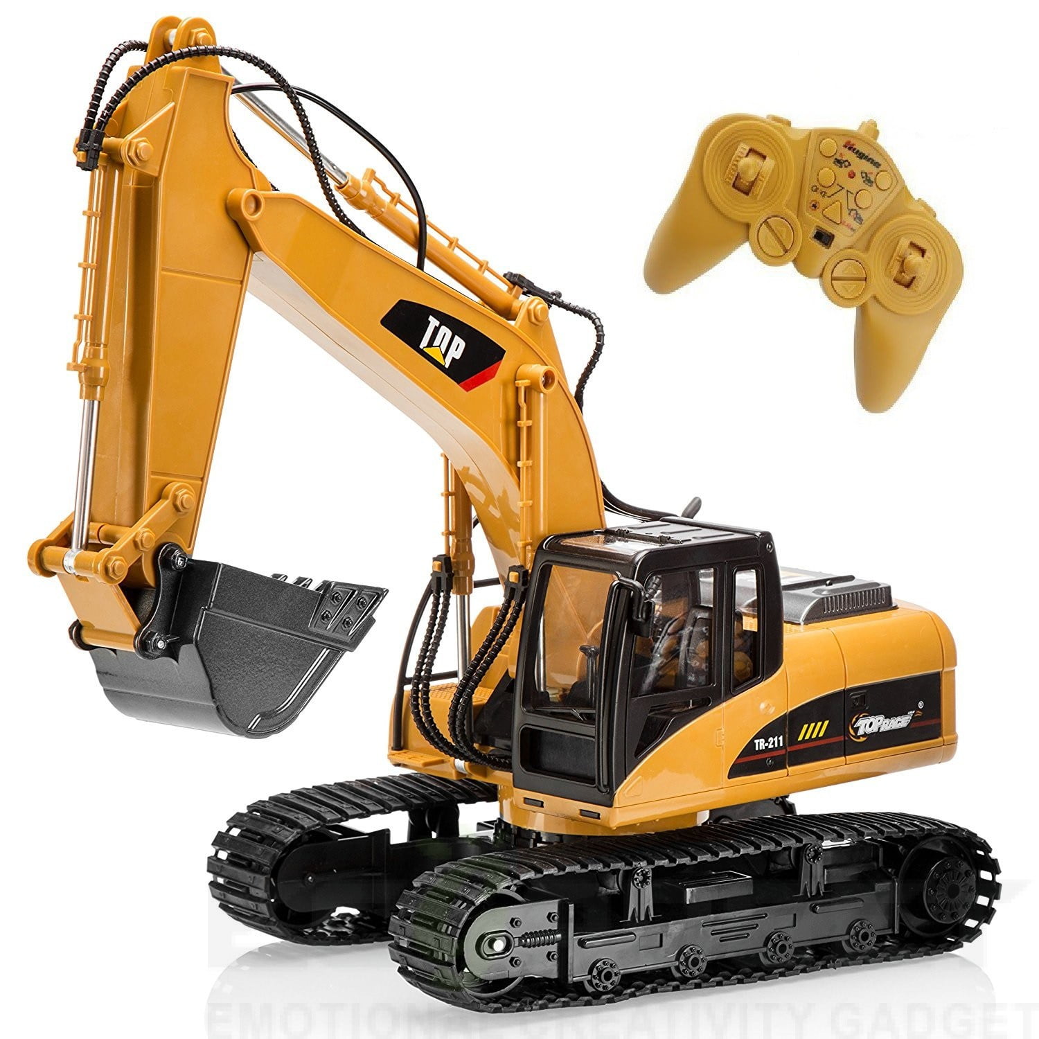 excavator toy video