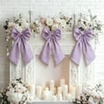 thumbnail image 1 of RKSTN Large Ribbon Bows for Christmas 3 PCS Christmas Bows 24X12 Inches Large Ribbon Bows for Christmas Tree Wreath Garland Mantle Staircase Curtain and Wall Decor Xmas Party Decorations, 1 of 9
