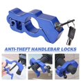 thumbnail image 4 of Motorbike Handlebar Throttle Grip Lock Scooter Bicycle Rider Electric Car Handlebar Anti-theft Lock Portable Handle Brake Lock, 4 of 4