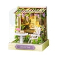 thumbnail image 2 of Casa de muñecas en miniatura de madera 3D Strade Fareast Limited con Led incorporado, 2 of 8
